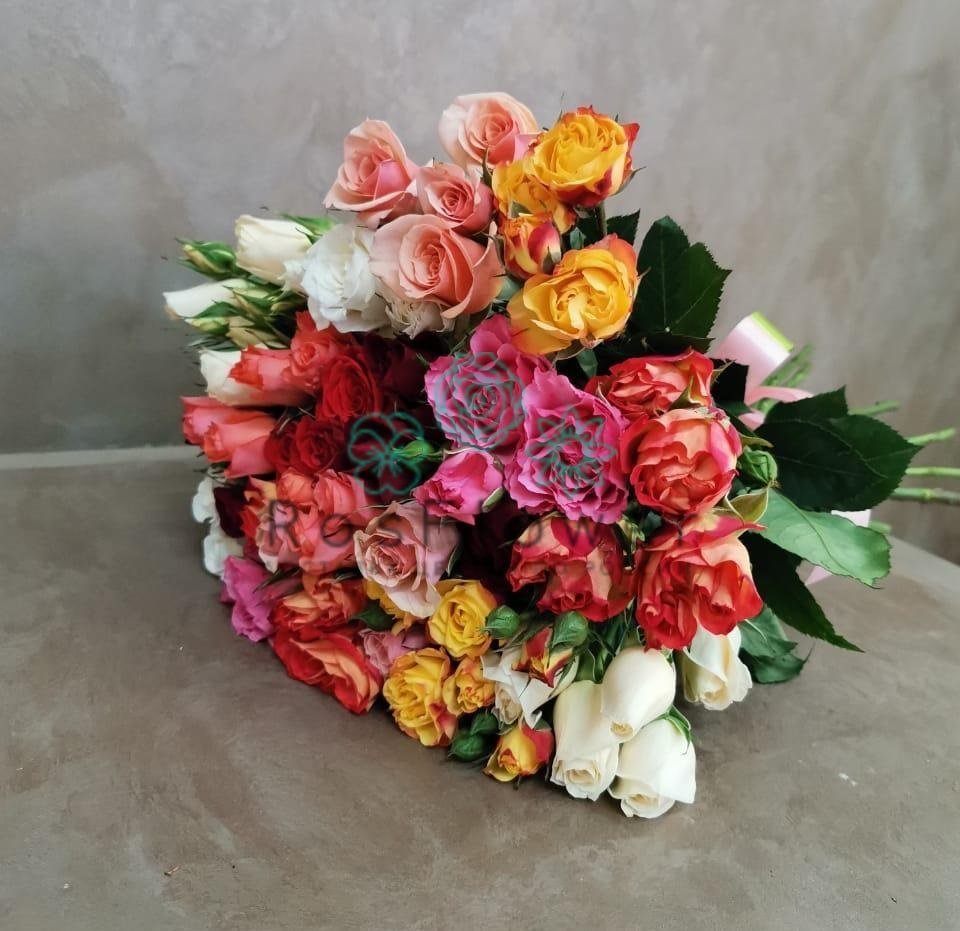 Букет цветов из: Розы в Марусино