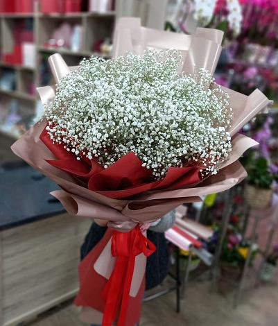 Букет цветов из: Гипсофила в Марусино