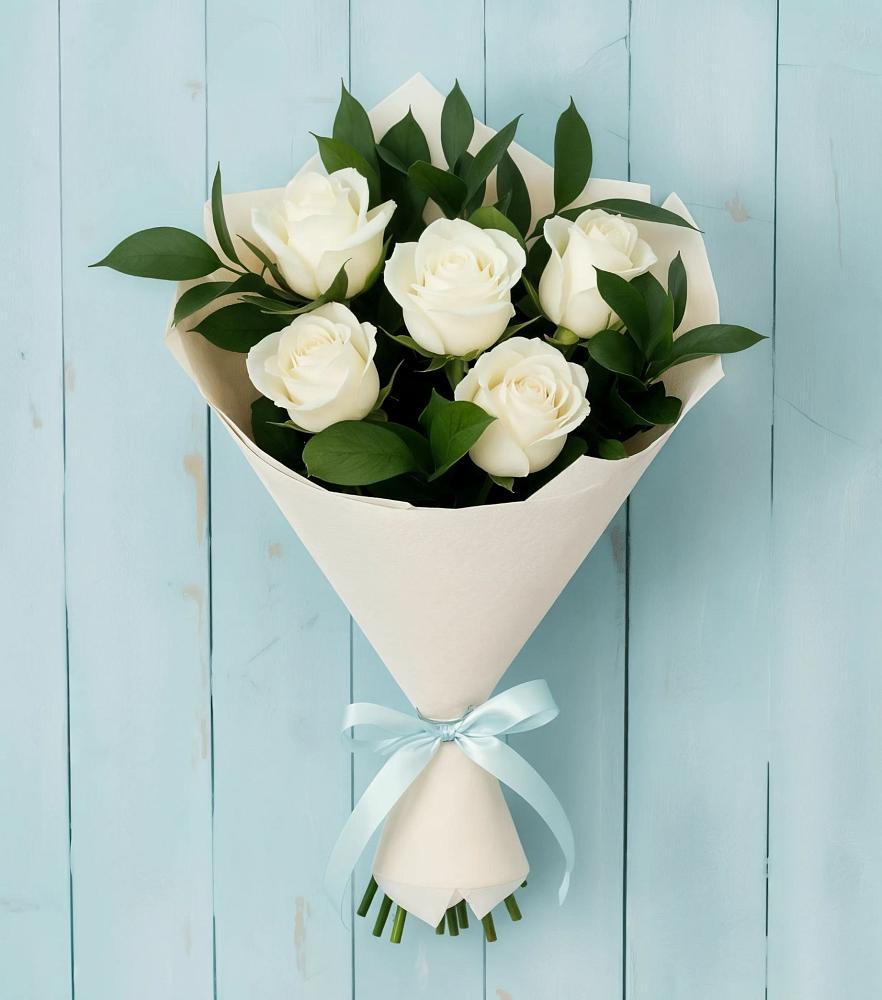 Букет цветов из: Розы в Марусино