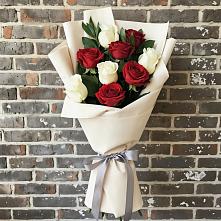 Букет цветов из:  Розы #REPLACE_PRED# Марусино
