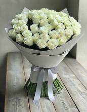 Букет 35 Белых роз в Марусино