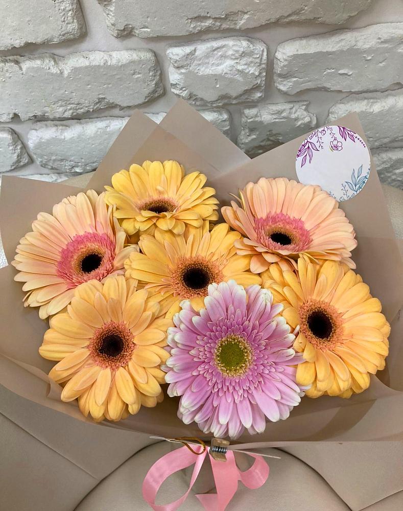 Букет цветов из: Герберы в Марусино
