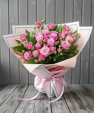 Букет Розовый кустик в Марусино