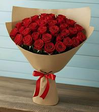 Букет Красные розы Милано в Марусино