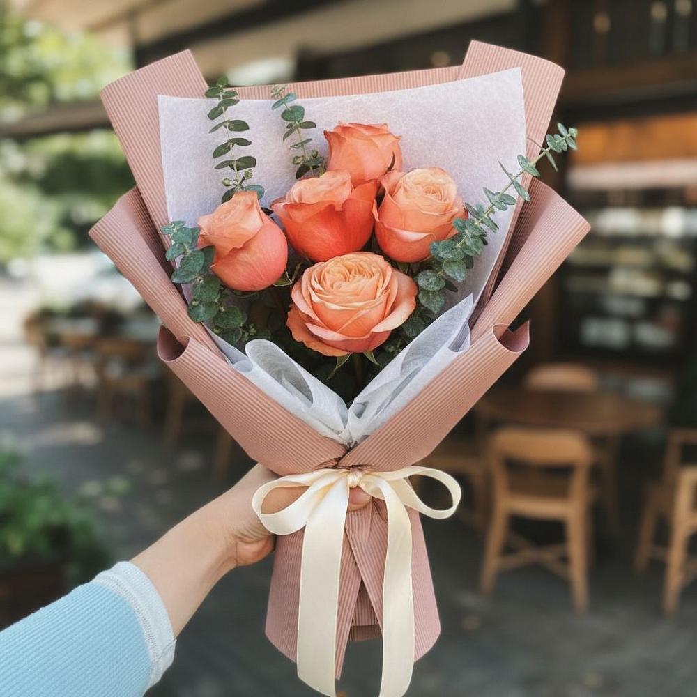 Букет цветов из: Розы в Марусино