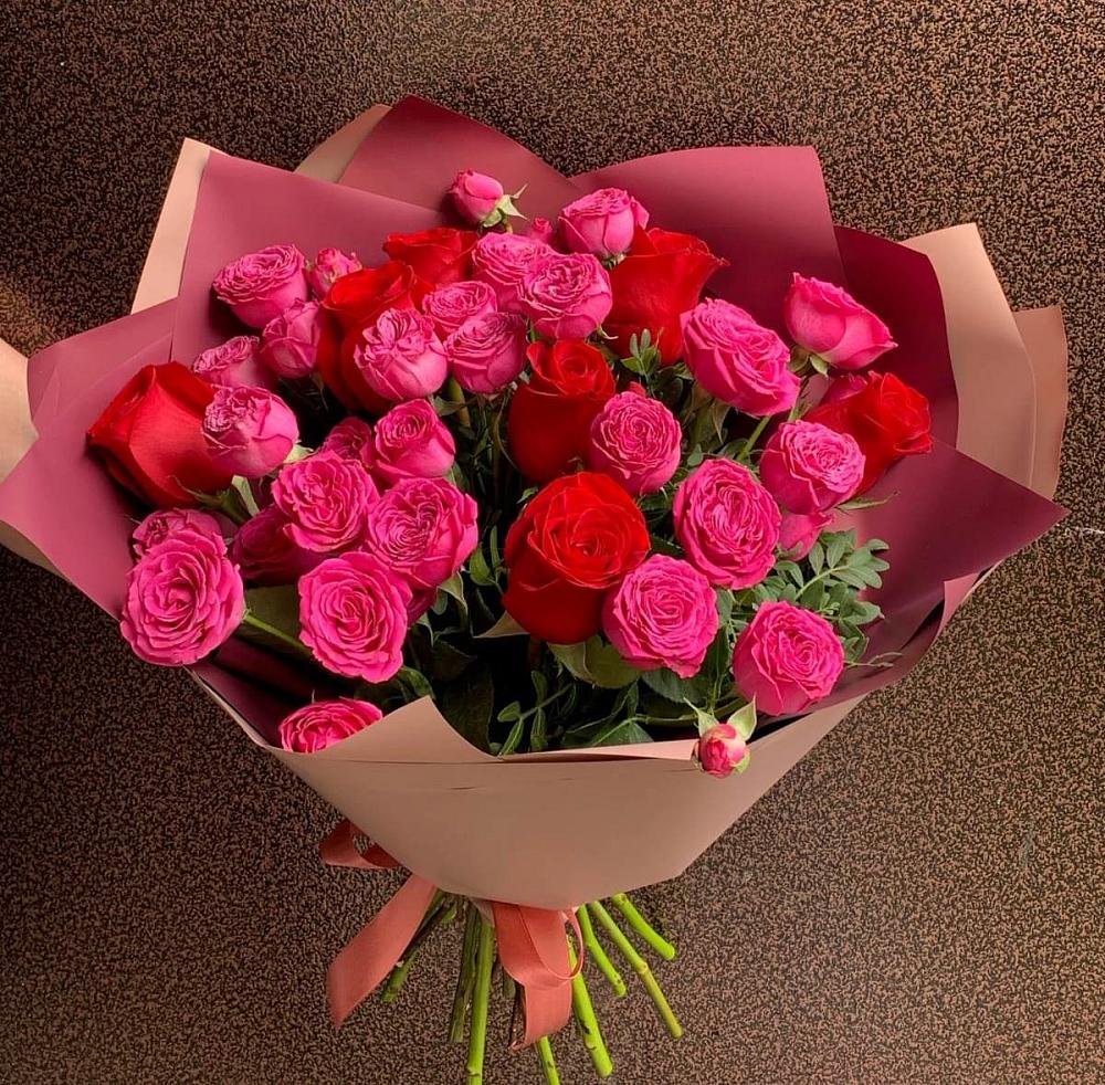 Букет В объятьях нежности в Марусино