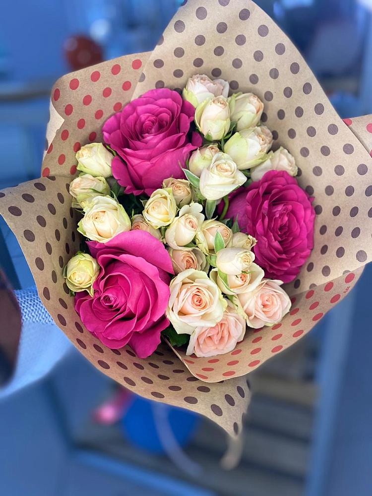 Букет цветов из: Розы в Марусино