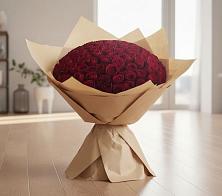 Букет 101 Красная роза #REPLACE_PRED# Марусино