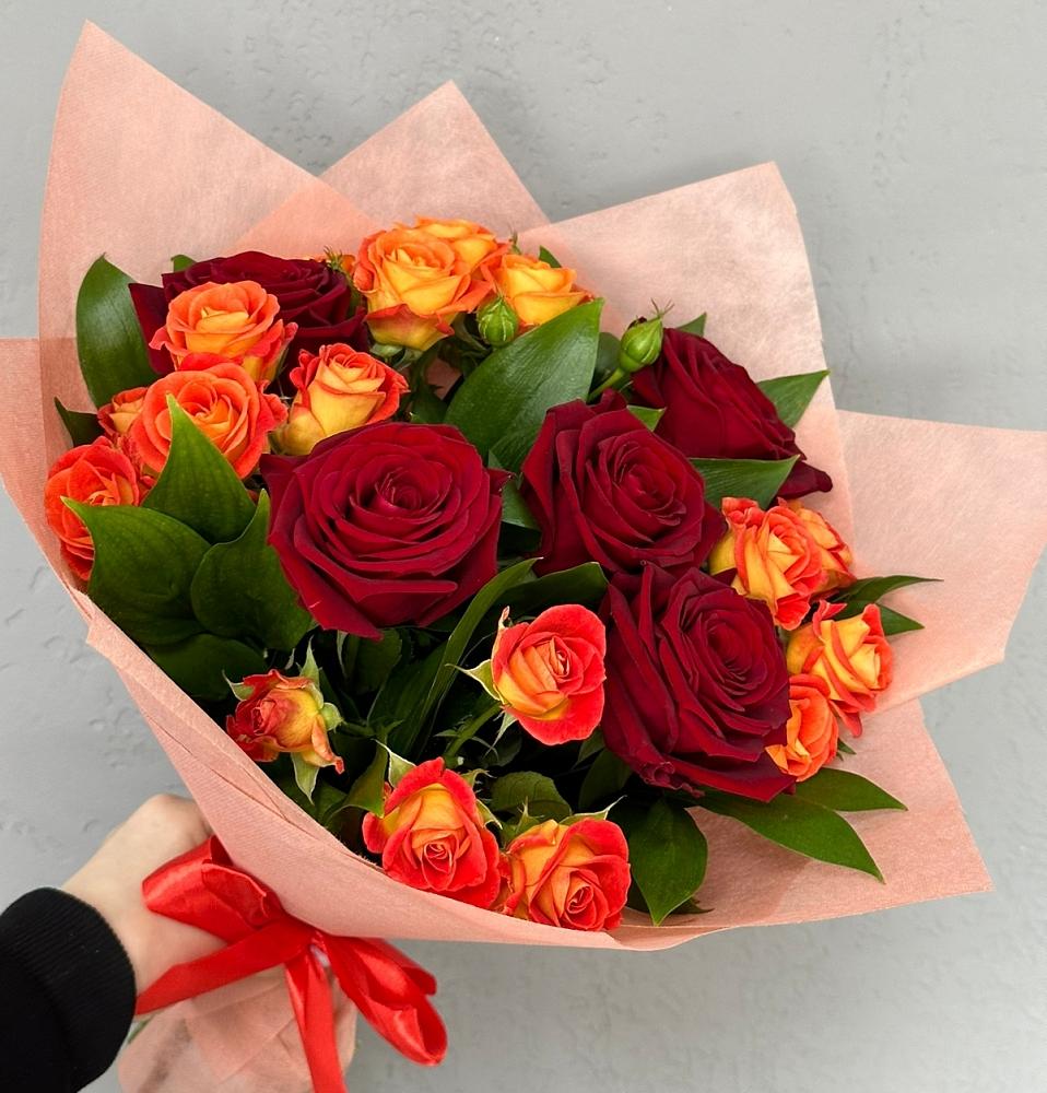 Букет Любовь и восторг в Марусино