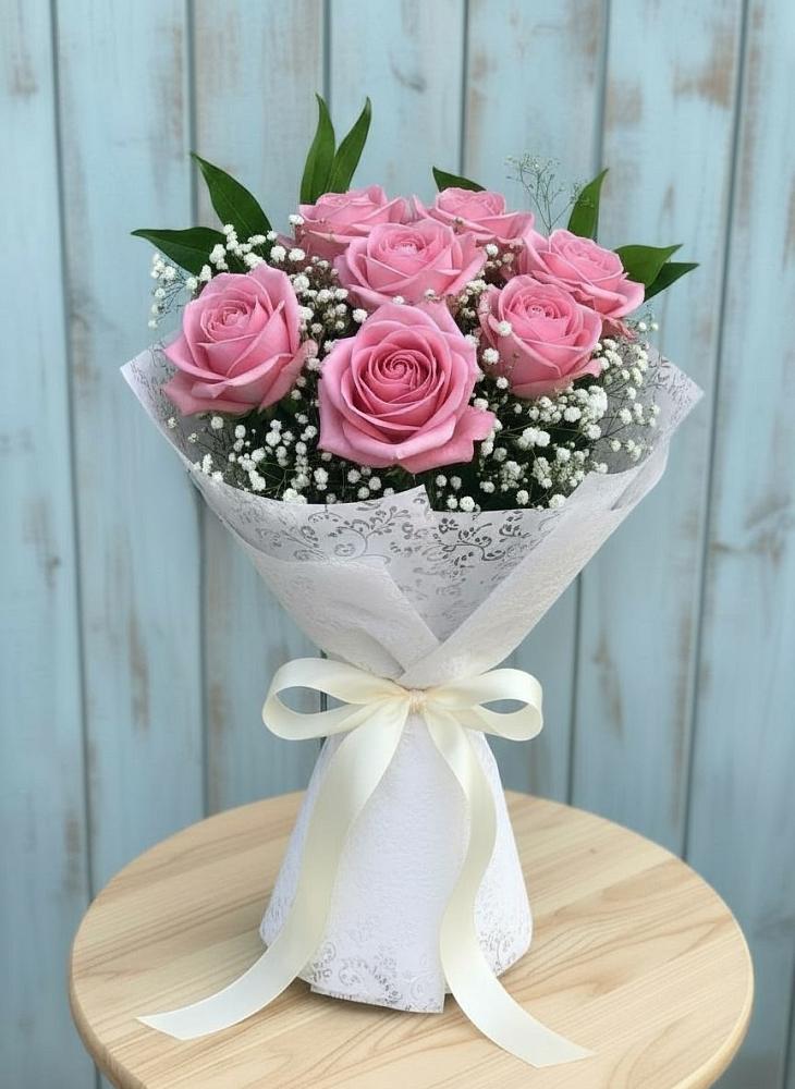 Букет цветов из: Розы в Марусино