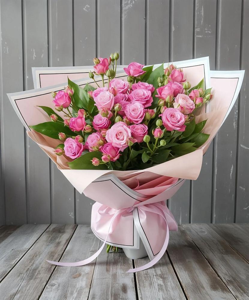 Букет Розовый кустик в Марусино