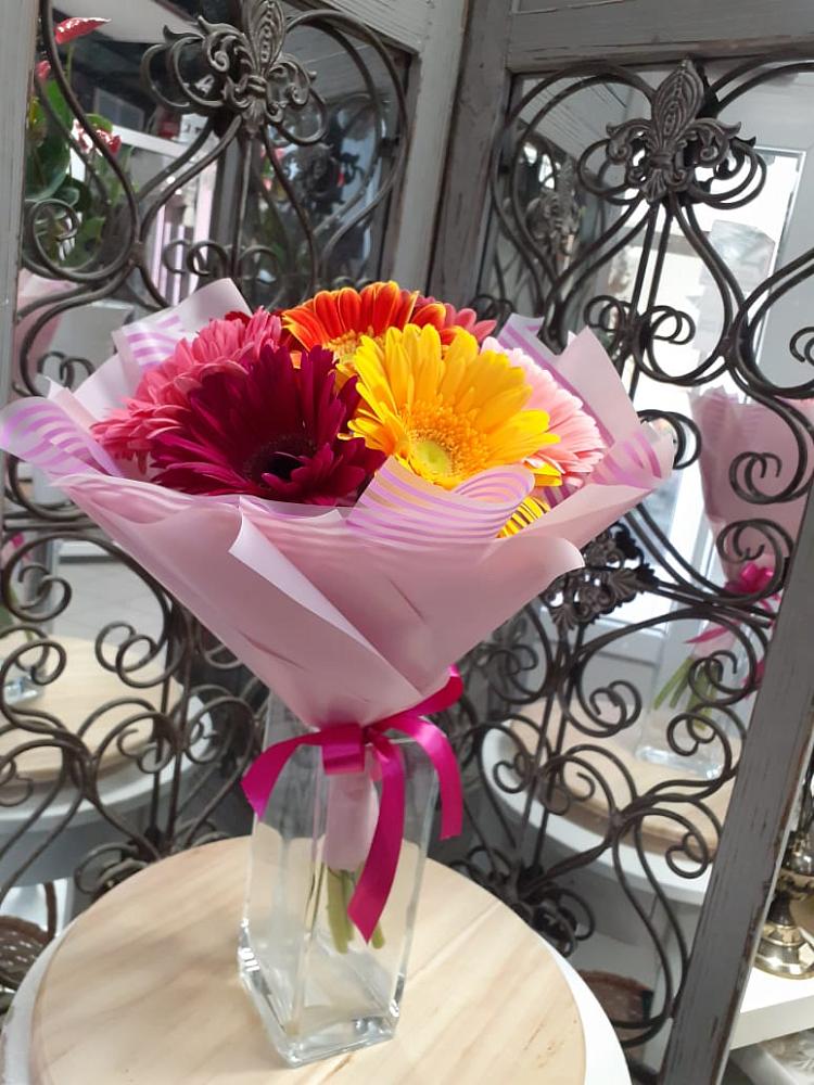 Букет цветов из: Герберы в Марусино