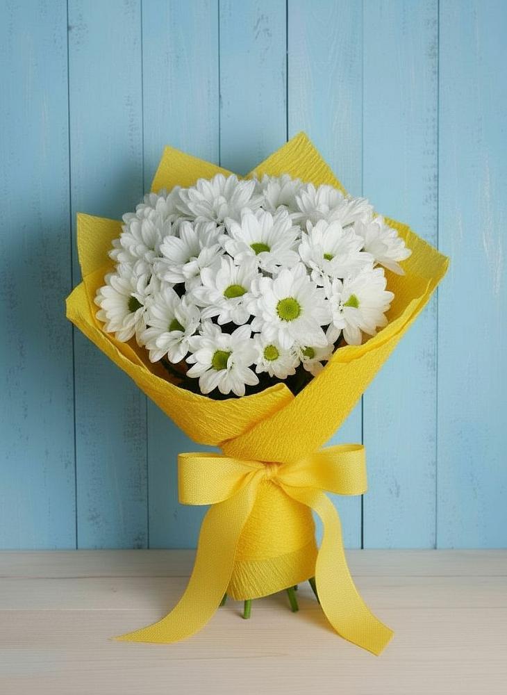 Букет цветов из: Хризантемы в Марусино