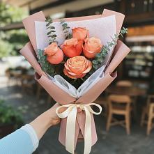 Букет цветов из:  Розы в Марусино