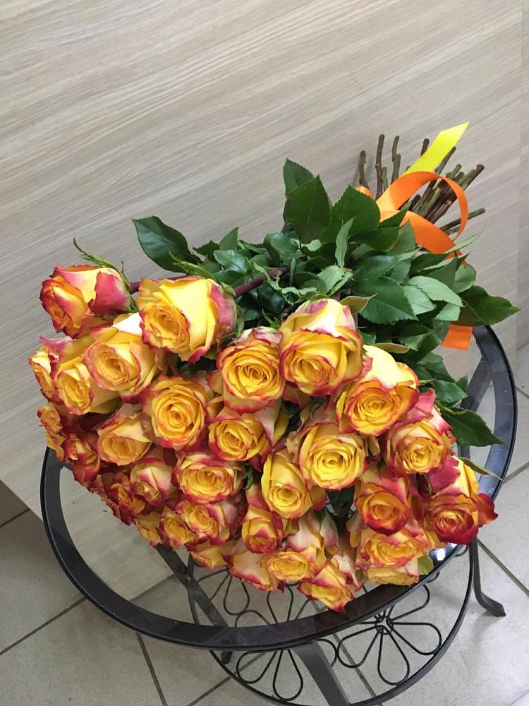 Букет Желтые розы в Марусино