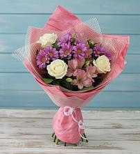 Букет цветов из:  Герберы в Марусино