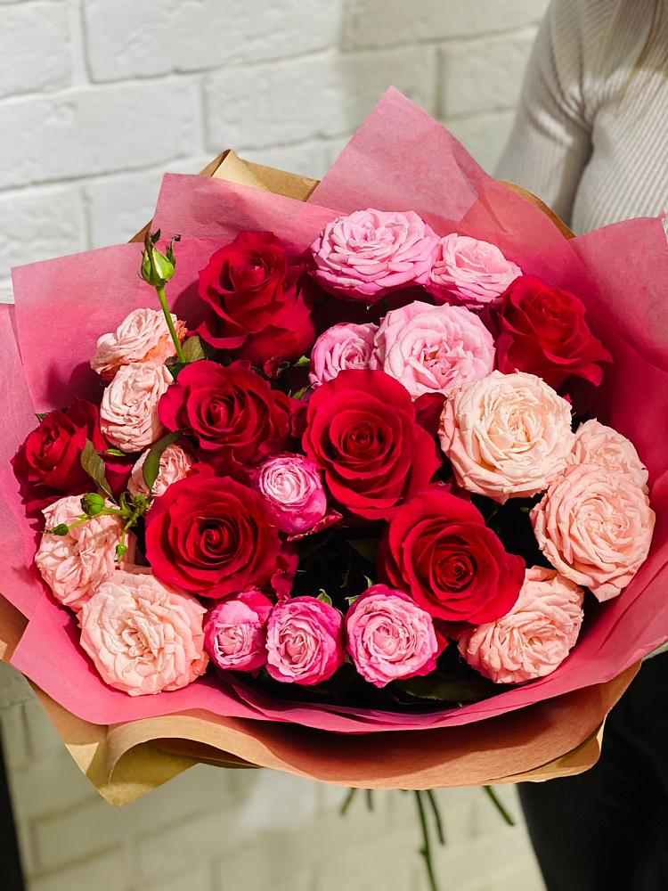 Букет цветов из: Розы в Марусино