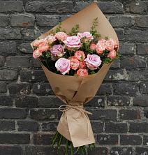 Букет цветов из:  Розы в Марусино