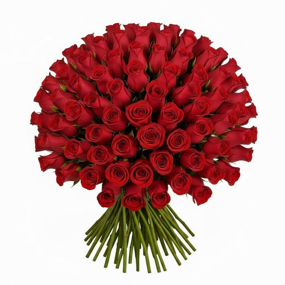 Букет Красные розы Чери Лав в Марусино