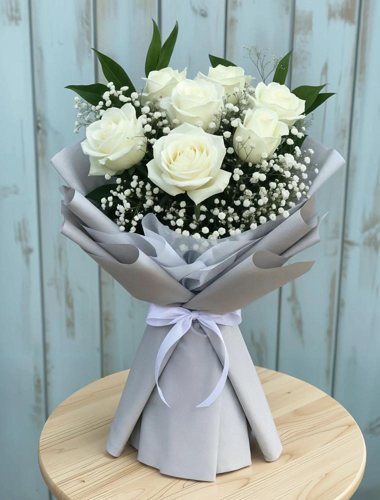 Букет цветов из: Розы в Марусино