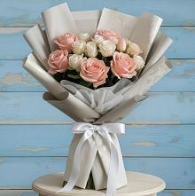 Букет цветов из:  Розы #REPLACE_PRED# Марусино