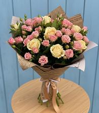 Букет цветов из:  Розы в Марусино