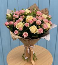 Букет цветов из:  Розы в Марусино