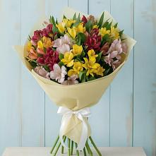 Букет цветов из:  Альстромерии в Марусино