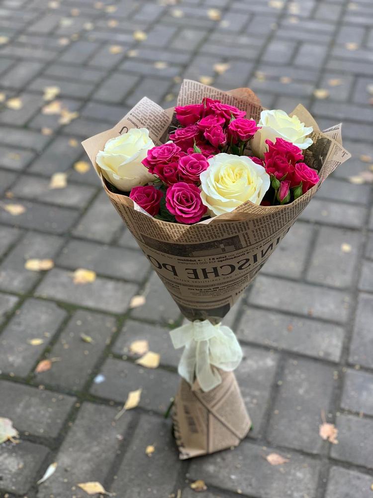 Букет цветов из: Розы в Марусино