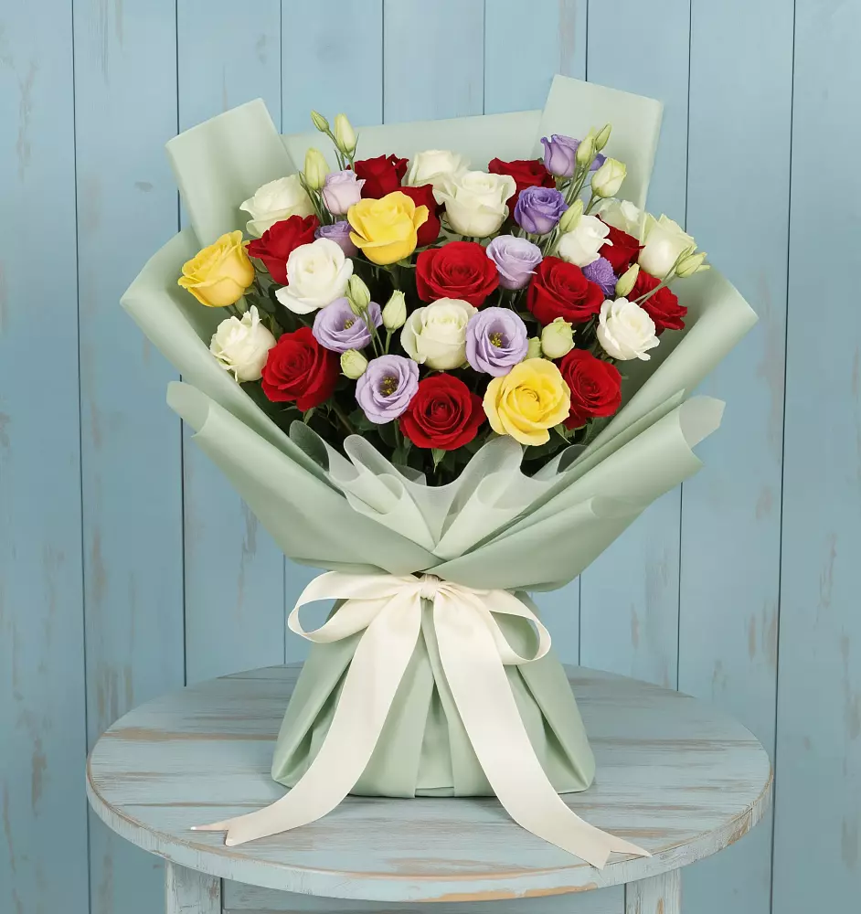 Букет цветов из: Розы в Марусино