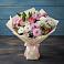 Букет цветов из: Хризантемы, Альстромерии и Розы в Марусино